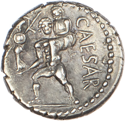 Julius Caesar, Silver Denarius