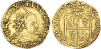 Italy, Milan, Philip II (1556-1598), gold Doppia, 1587