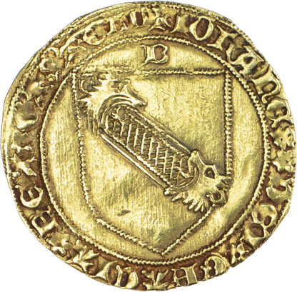 Spain, Juan II (1406-1454), gold Dobla de la Banda, Burgos