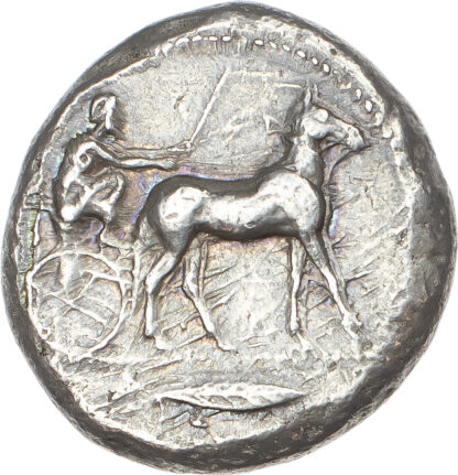 Brittium, Rhegium, Silver Tetradrachm