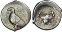 Sicily, Akragas, Silver Tetradrachm