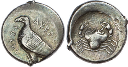 Sicily, Akragas, Silver Tetradrachm