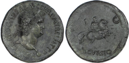 Nero, Bronze Sestertius