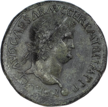 Nero, Bronze Sestertius