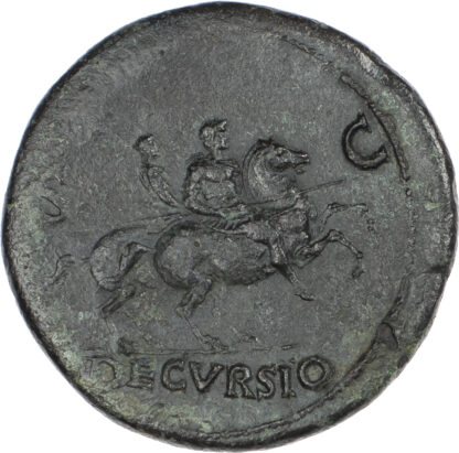 Nero, Bronze Sestertius