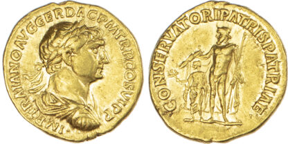 Trajan, Gold Aureus