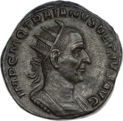 Trajan Decius, Bronze Double Sestertius