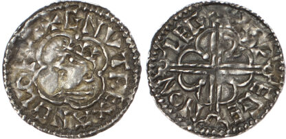 Canute (1016-35), Penny, quatrefoil type (c.1017-23), Chester mint: Ex Norweb collection