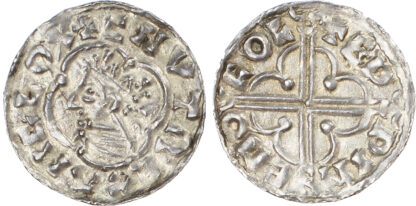 Canute (1016-35), Penny, quatrefoil type (c.1017-25), Colchester Mint