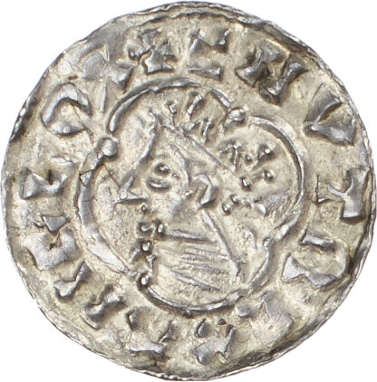 Canute (1016-35), Penny, quatrefoil type (c.1017-25), Colchester Mint