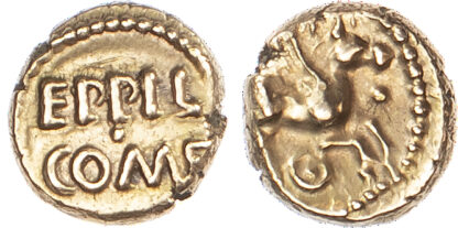 Atrebates & Regini, Eppillus, Gold Quarter Stater