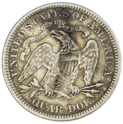 USA, Seated Liberty, silver Quarter Dollar, 1891