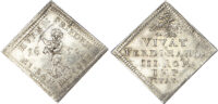 Germany, Nürnberg, Ferdinand III (1637-1657), silver 1/8 Taler Klippe