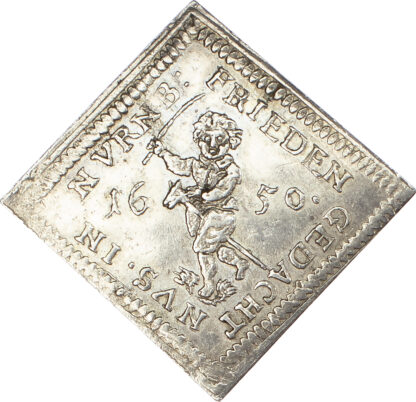 Germany, Nürnberg, Ferdinand III (1637-1657), silver 1/8 Taler Klippe