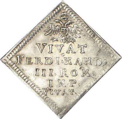 Germany, Nürnberg, Ferdinand III (1637-1657), silver 1/8 Taler Klippe