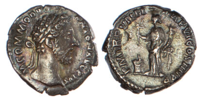 Commodus, Silver Denarius