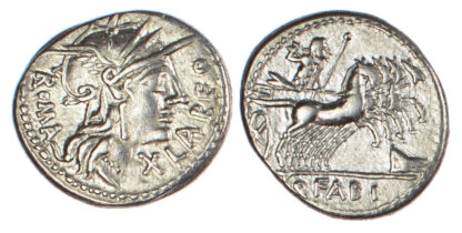 Q. Fabius Labeo, Silver Denarius