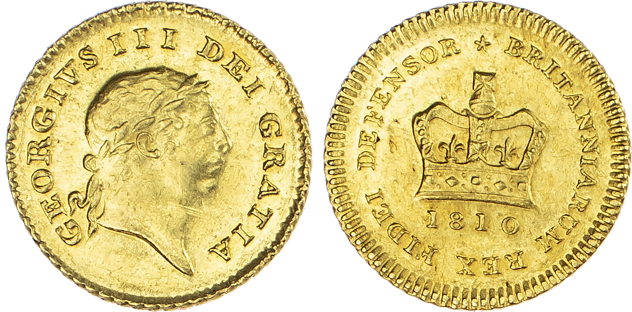 George III (1760-1820), Third Guinea, 1810