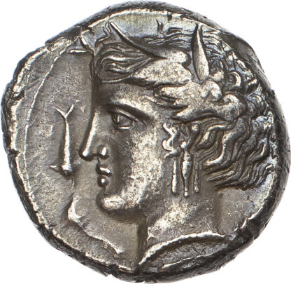 Sicily, Siculo-Punic, Silver Tetradrachm
