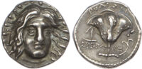 Islands off Caria, Rhodes, Silver Didrachm