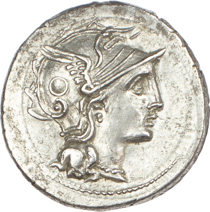 C. Claudius Pulcher, Silver Denarius