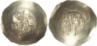 Manuel I, Electrum, Aspron Trachy