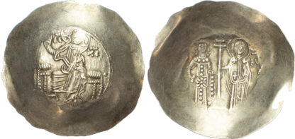 Manuel I, Electrum, Aspron Trachy