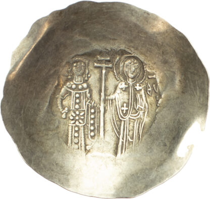 Manuel I, Electrum, Aspron Trachy