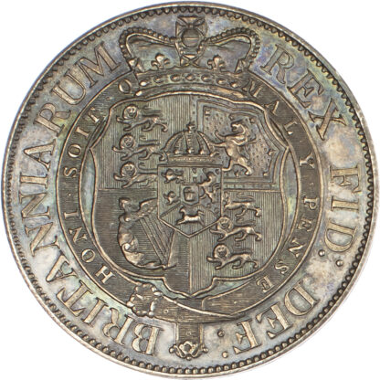 George III, Proof Halfcrown, 1817, Plain Edge.