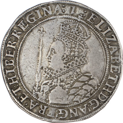 Elizabeth I (1558-1603), Halfcrown, seventh issue (1601-02), mintmark 1