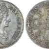 Charles II (1660-85), Shilling, 1663, first laureate and draped bust