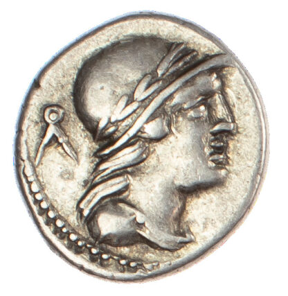 M. Volteius, Silver Denarius