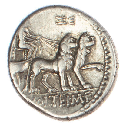 M. Volteius, Silver Denarius