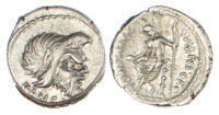 C. Vibius C. f. Pansa, Silver Denarius