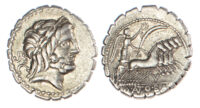 Q. Antonius Balbus, Silver Denarius