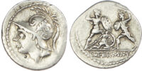 Q. Thermus M. f., Silver Denarius