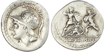 Q. Thermus M. f., Silver Denarius