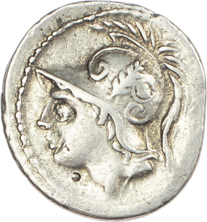 Q. Thermus M. f., Silver Denarius