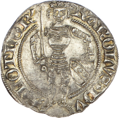 France, Lorraine, Charles II (1390-1431), silver Gros