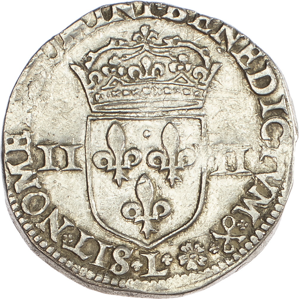 ¼ Ecu - Louis XIII - France – Numista
