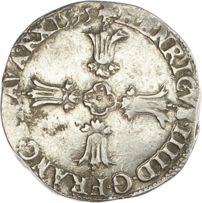 France, Henry IV (1589–1610), silver ¼ Ecu