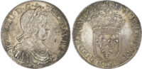 France, Louis XIV (1643-1715), silver Demi Écu, 1652