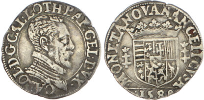France, Lorraine, Charles III (1545-1608), silver ¼ Teston, 1588