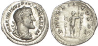 Maximinus Thrax, Silver Denarius
