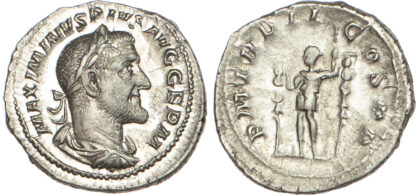 Maximinus Thrax, Silver Denarius
