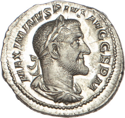 Maximinus Thrax, Silver Denarius