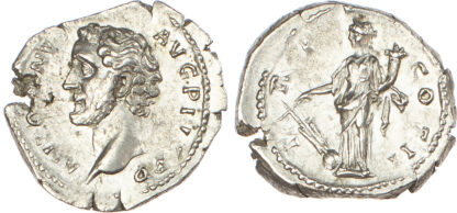 Antoninus Pius, Silver Denarius