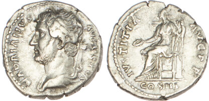 Hadrian, Silver Denarius