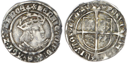 Henry VIII (1509-47), Groat, second coinage (1526-44) Bust A3. Tower