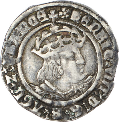 Henry VIII (1509-47), Groat, second coinage (1526-44) Bust A3. Tower